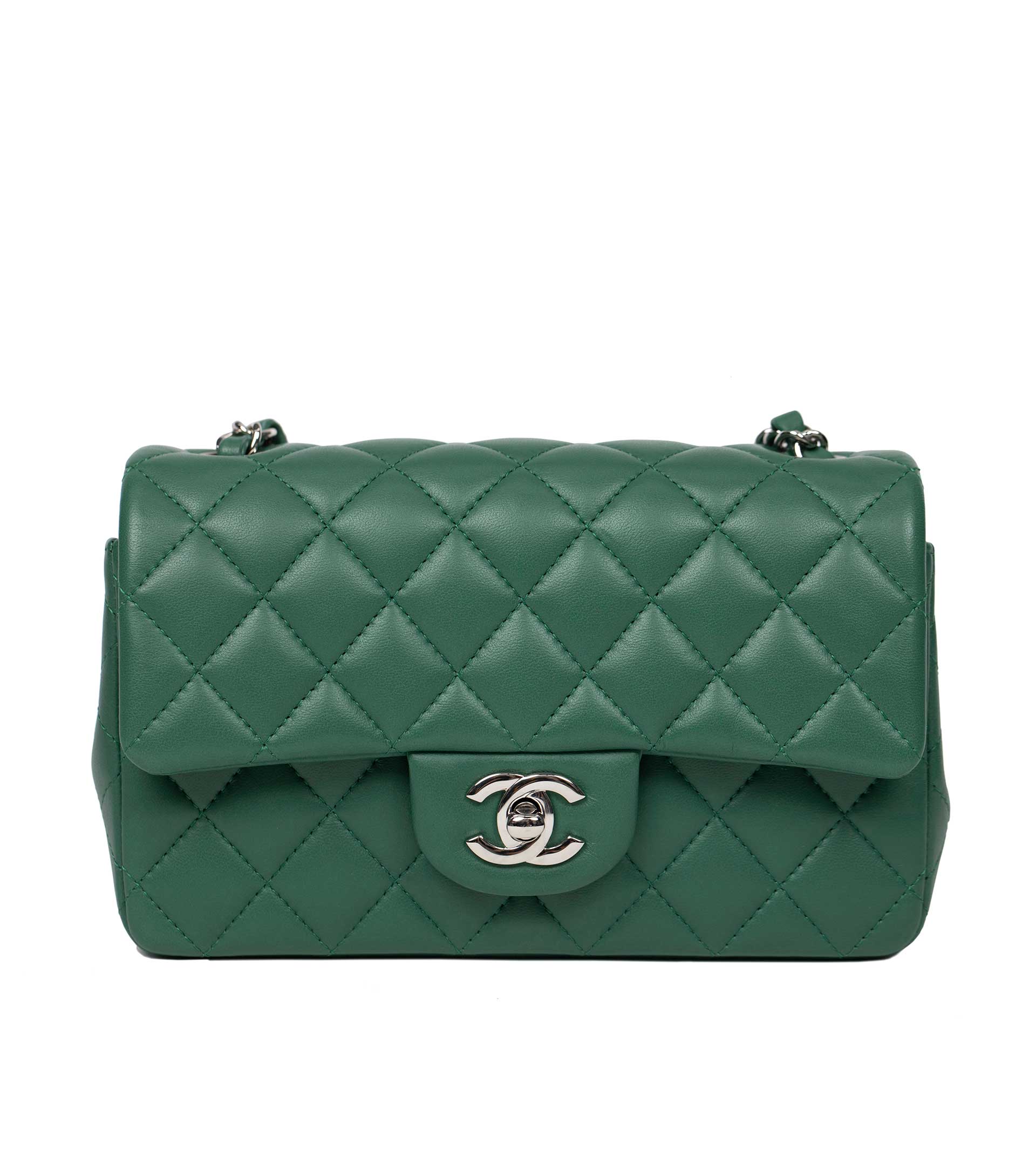Chanel Pre-owned Mini CC Crossbody Bag - Green